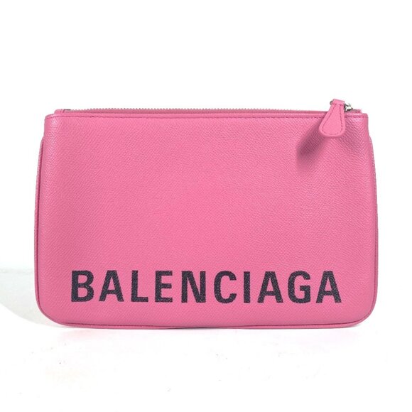 BALENCIAGA Pink Clutch Bag - Picture 2 of 9